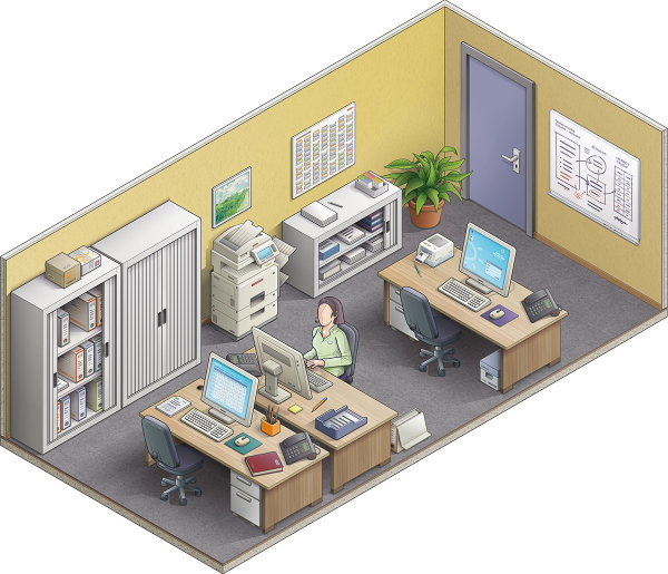 Illustration de la pièce Finances