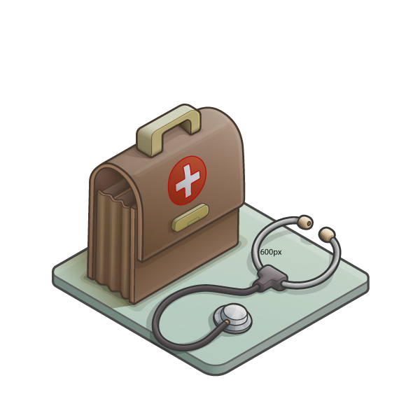 Illustration de la pièce Médecins